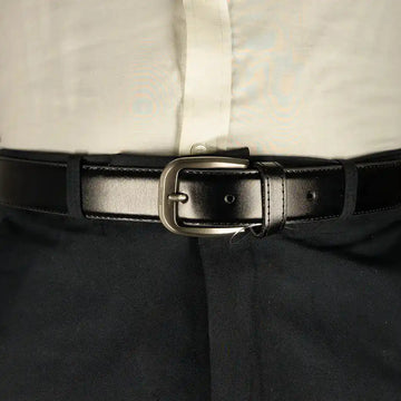 CLASSIC - Old Money Plain Leather Belt