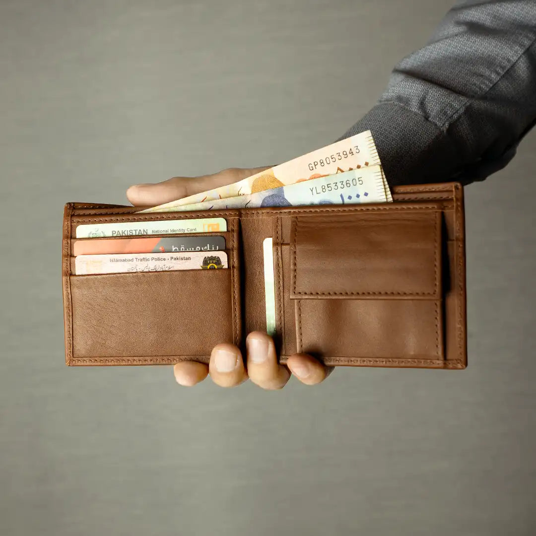 Handmade Premium Leather Wallet pakistan