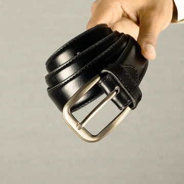 CLASSIC - Old Money Plain Leather Belt