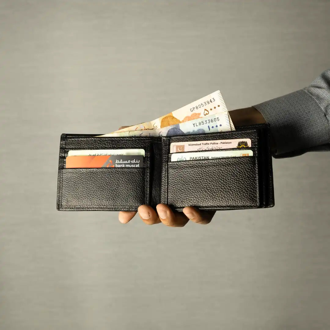 Premium Leather Bifold Wallet