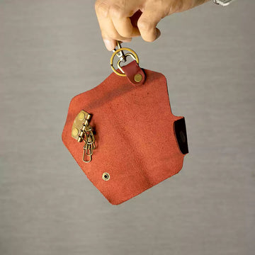 FALCON - Handmade Leather Keychain