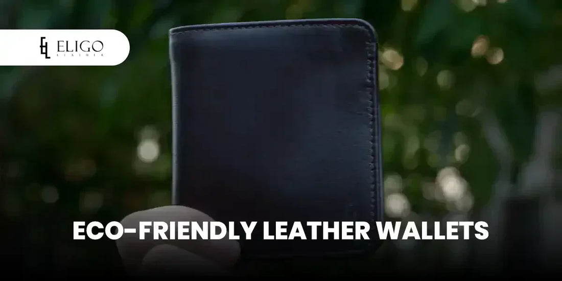 eco- friendly leather wallet