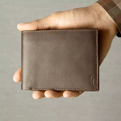 Handmade Leather Bifold Wallet