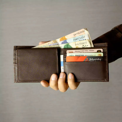 Handmade Leather Bifold Wallet
