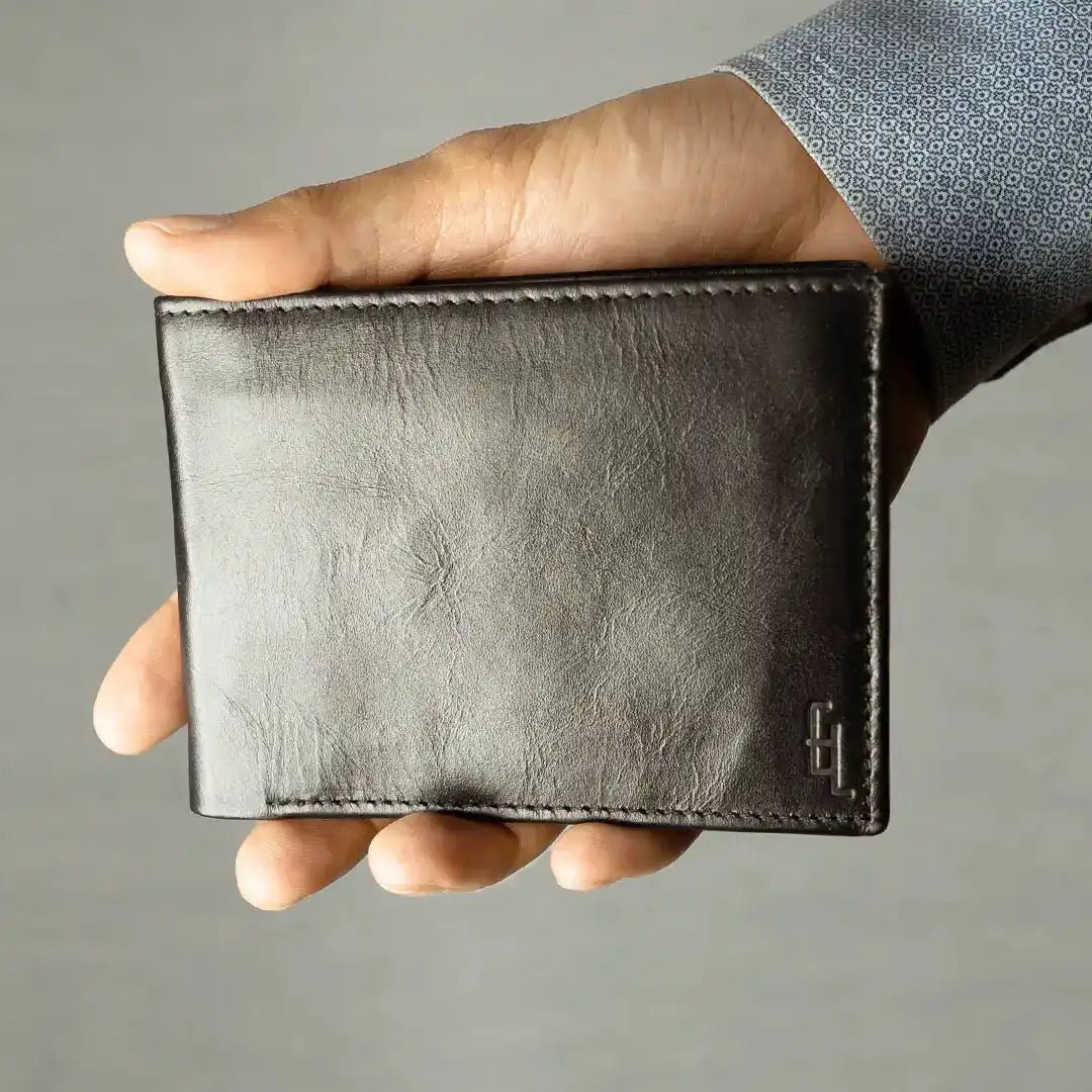 Handmade Leather Bifold Wallet