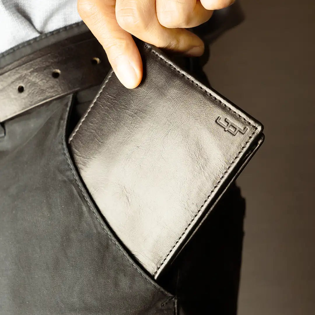 Handmade Leather Bifold Wallet