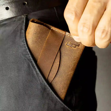 ARDOR - Handmade Leather Card Holder Wallet
