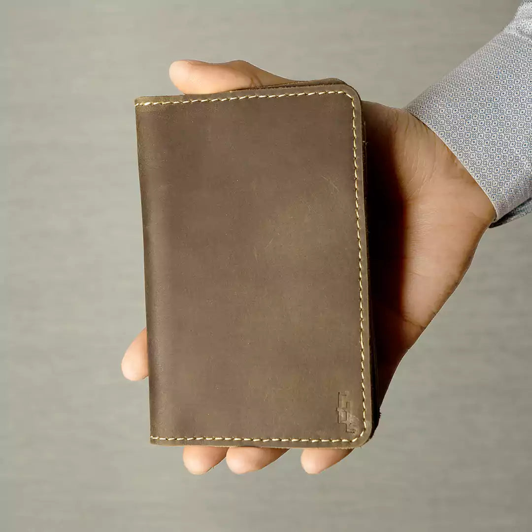 Handmade Leather Passport Cover