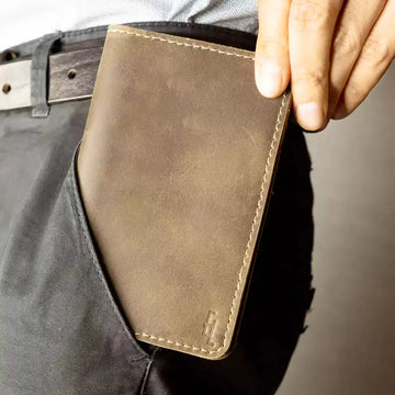 FUSION - Handmade Leather Passport Cover