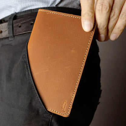 Handmade Leather Passport Cover pakistan
