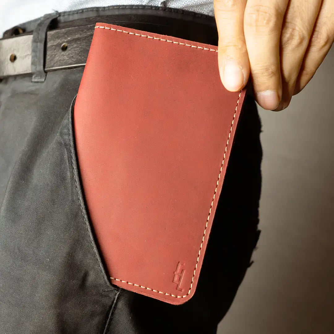 Handmade Leather Passport Cover pakistan
