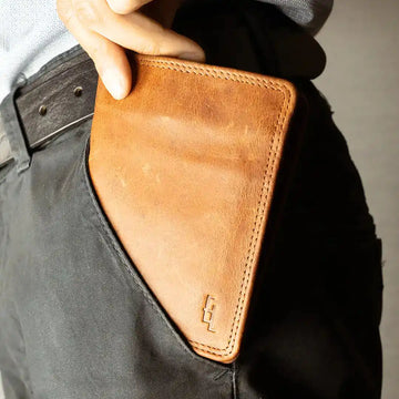 LUXE - Handmade Trifold RFID Leather Wallet