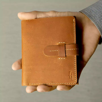 KAIROS - Handmade Vintage Leather Wallet