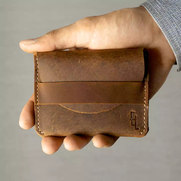 ARDOR - Handmade Leather Card Holder Wallet