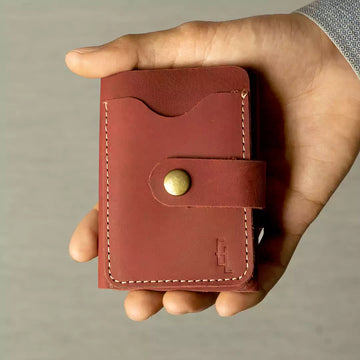 BESPOKE - Handmade Trifold Leather Card Wallet