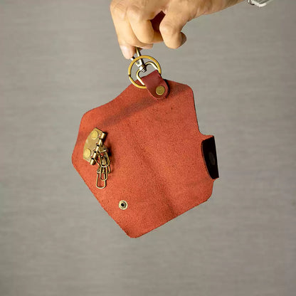 leather keychain