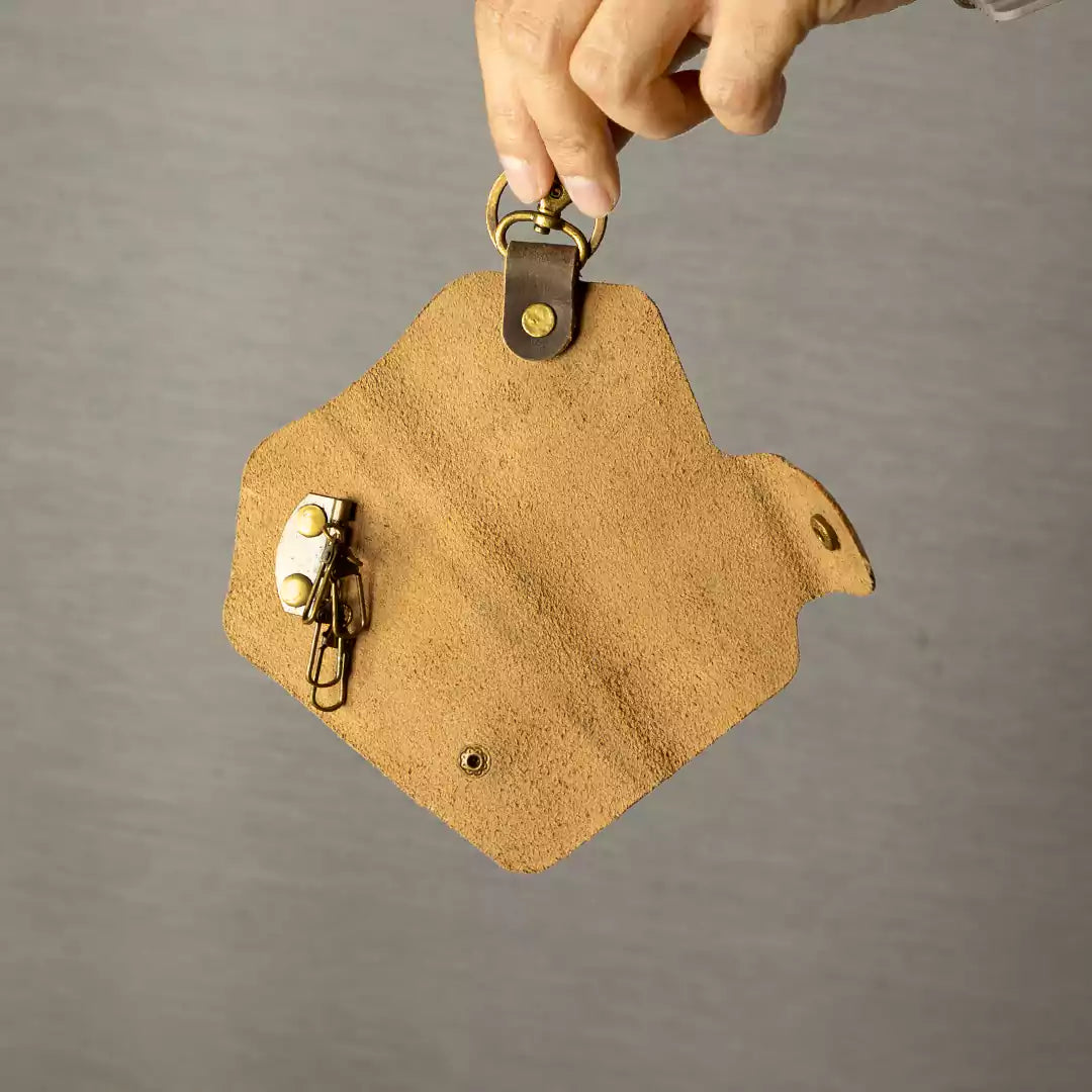 leather keychain online