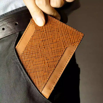 MYSTIQUE - Handmade Leather Bifold Wallet