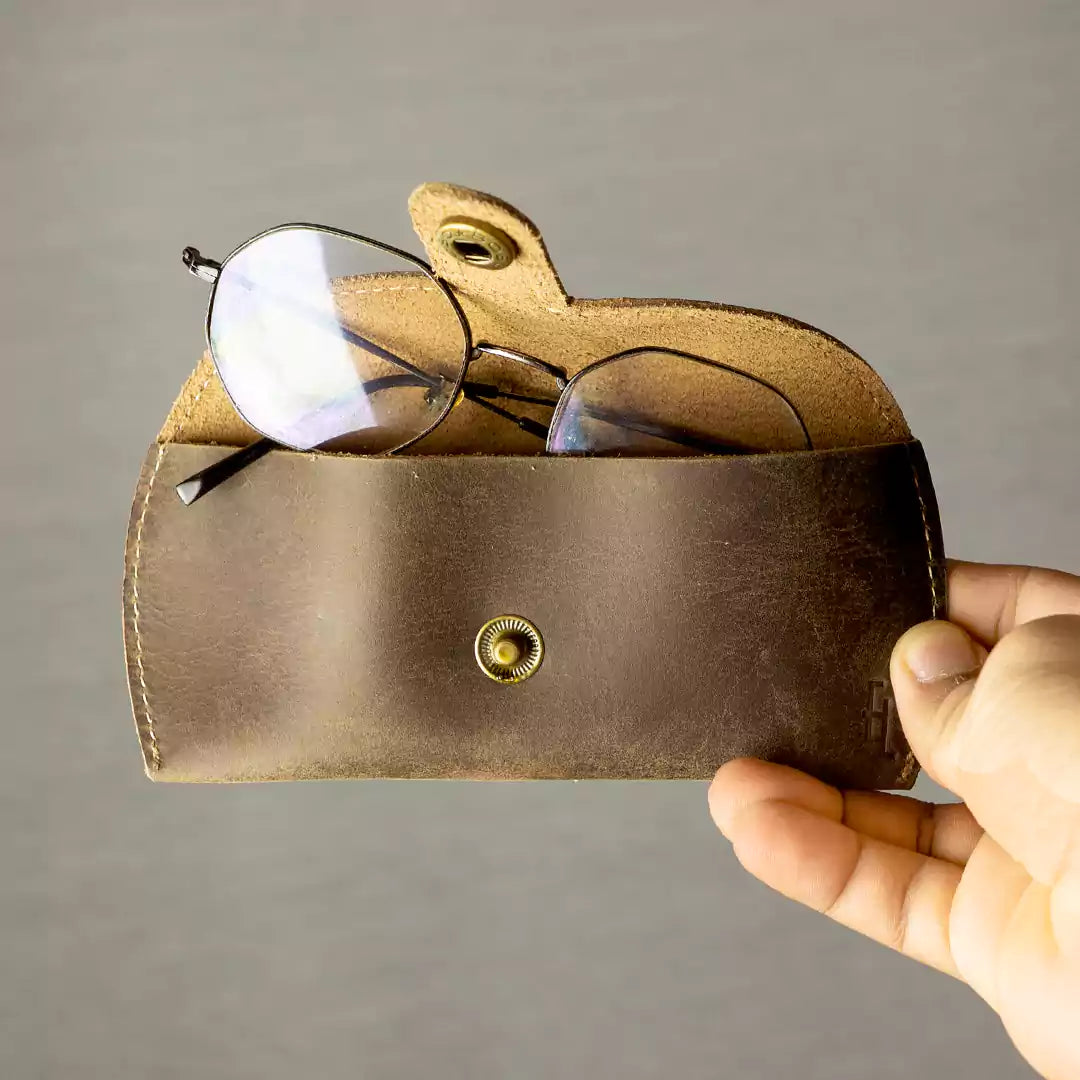 Eye Protection Case TITAN Specs Protector - Eyeware case | Eligo Leather